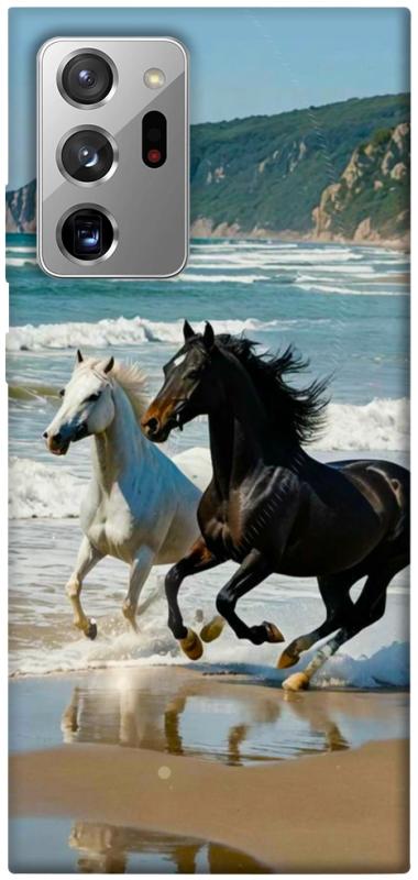Чехол itsPrint Beach Horses для Samsung Galaxy Note 20 Ultra, животные, купить оптом с доставкой