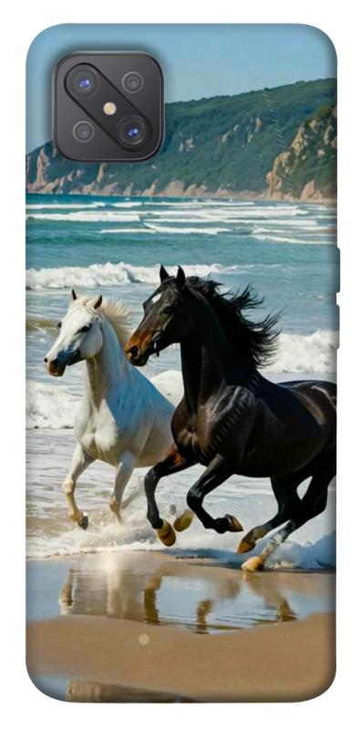 Чехол itsPrint Beach Horses для Oppo A92s, животные, купить оптом с доставкой