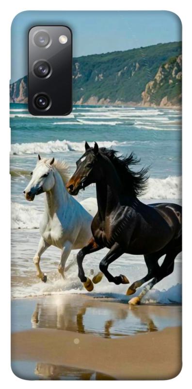 Чехол itsPrint Beach Horses для Samsung Galaxy S20 FE, животные, купить оптом с доставкой