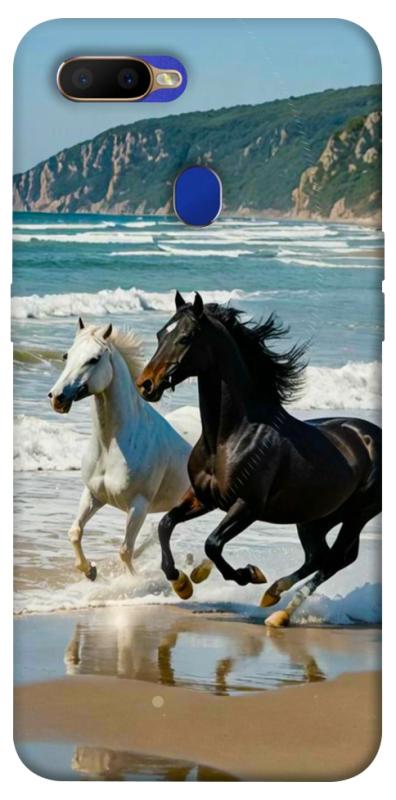 Чехол itsPrint Beach Horses для Oppo A5s / Oppo A12, животные, купить оптом с доставкой