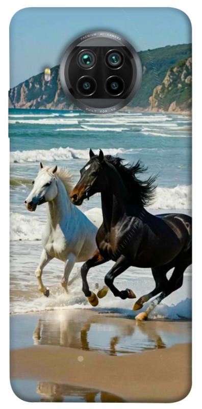Чехол itsPrint Beach Horses для Xiaomi Mi 10T Lite / Redmi Note 9 Pro 5G, животные, купить оптом с доставкой