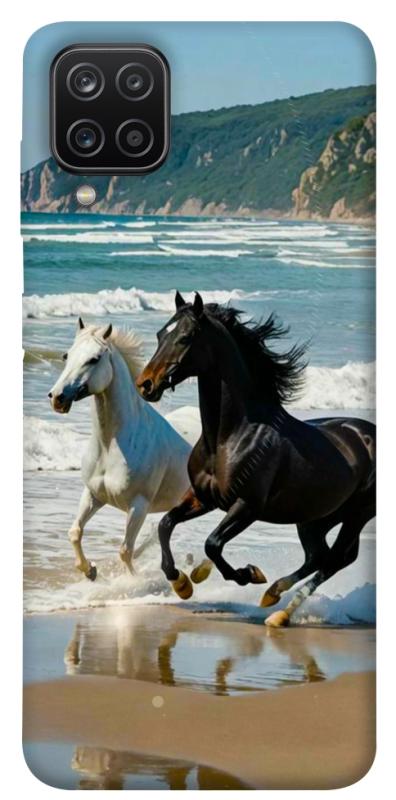 Чехол itsPrint Beach Horses для Samsung Galaxy A12, животные, купить оптом с доставкой
