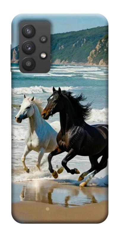 Чехол itsPrint Beach Horses для Samsung Galaxy A32 (A326B) 5G, животные, купить оптом с доставкой