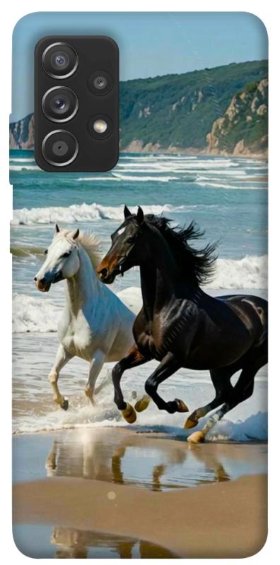 Чехол itsPrint Beach Horses для Samsung Galaxy A72 4G / A72 5G, животные, купить оптом с доставкой