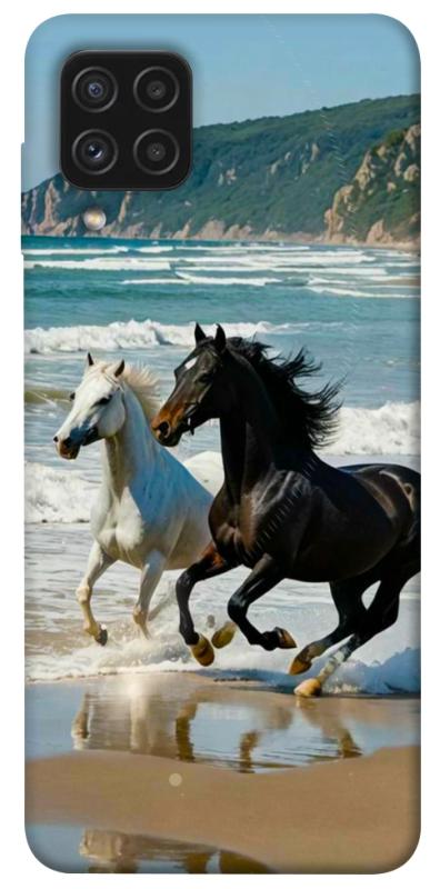 Чехол itsPrint Beach Horses для Samsung Galaxy A22 4G, животные, купить оптом с доставкой