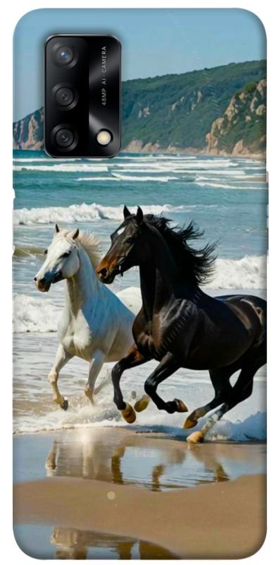 Чехол itsPrint Beach Horses для Oppo A74 4G, животные, купить оптом с доставкой
