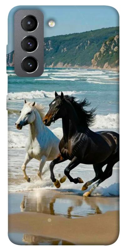 Чехол itsPrint Beach Horses для Samsung Galaxy S21 FE, животные, купить оптом с доставкой