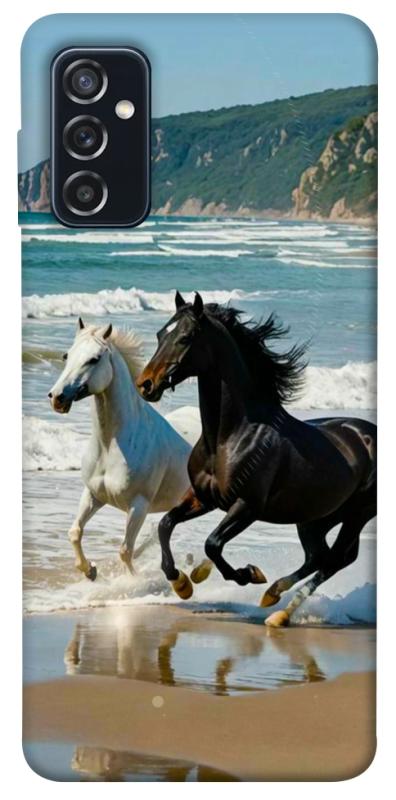Чехол itsPrint Beach Horses для Samsung Galaxy M52, животные, купить оптом с доставкой
