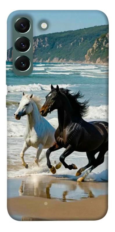 Чехол itsPrint Beach Horses для Samsung Galaxy S22+, животные, купить оптом с доставкой