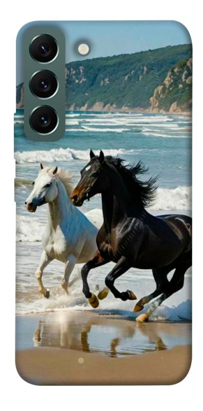Чехол itsPrint Beach Horses для Samsung Galaxy S22, животные, купить оптом с доставкой