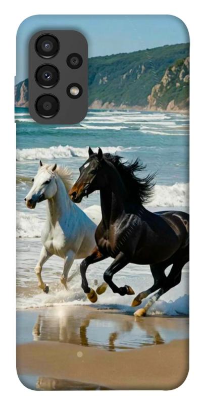 Чехол itsPrint Beach Horses для Samsung Galaxy A13 4G, животные, купить оптом с доставкой