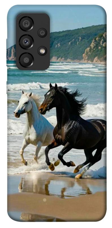 Чехол itsPrint Beach Horses для Samsung Galaxy A33 5G, животные, купить оптом с доставкой