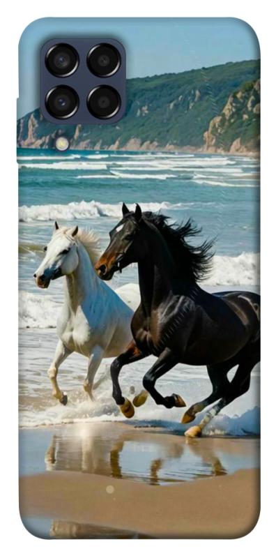 Чехол itsPrint Beach Horses для Samsung Galaxy M33 5G, животные, купить оптом с доставкой