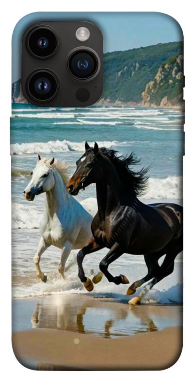 Чехол itsPrint Beach Horses для Apple iPhone 14 Pro Max (6.7"), животные, купить оптом с доставкой