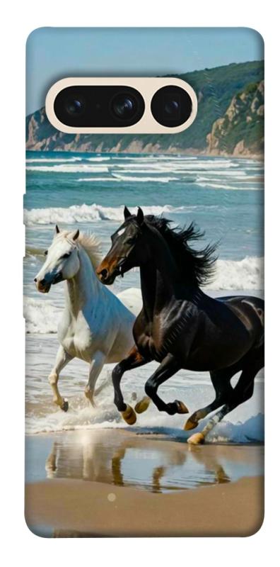 Чохол itsPrint Beach Horses для Google Pixel 7 Pro, тварини, купити оптом з доставкою