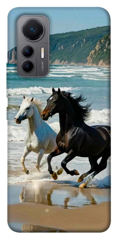Чехол itsPrint Beach Horses для Xiaomi 12 Lite, животные, купить оптом с доставкой