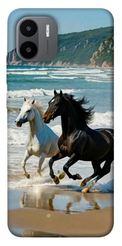 Чехол itsPrint Beach Horses для Xiaomi Redmi A1 / A2, животные, купить оптом с доставкой