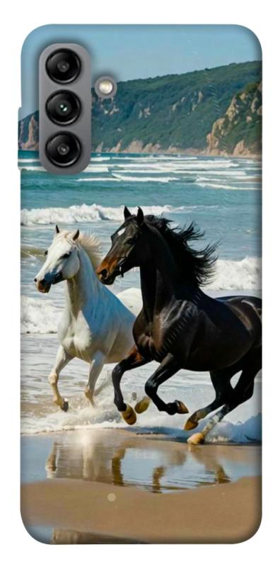 Чехол itsPrint Beach Horses для Samsung Galaxy A04s, животные, купить оптом с доставкой