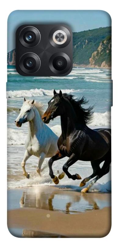 Чехол itsPrint Beach Horses для OnePlus 10T, животные, купить оптом с доставкой