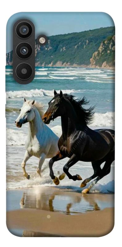 Чехол itsPrint Beach Horses для Samsung Galaxy A34 5G, животные, купить оптом с доставкой