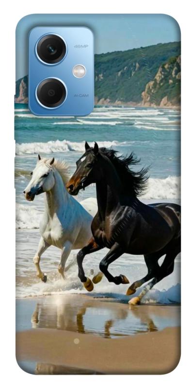 Чехол itsPrint Beach Horses для Xiaomi Redmi Note 12 5G, животные, купить оптом с доставкой