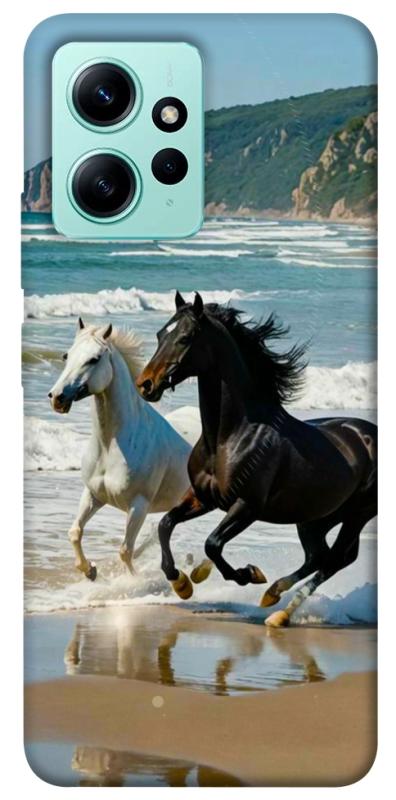Чехол itsPrint Beach Horses для Xiaomi Redmi Note 12 4G, животные, купить оптом с доставкой