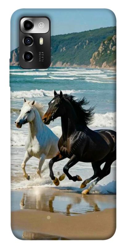 Чехол itsPrint Beach Horses для ZTE Blade V40 Vita, животные, купить оптом с доставкой