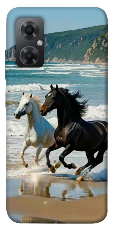 Чехол itsPrint Beach Horses для Xiaomi Redmi Note 11R, животные, купить оптом с доставкой