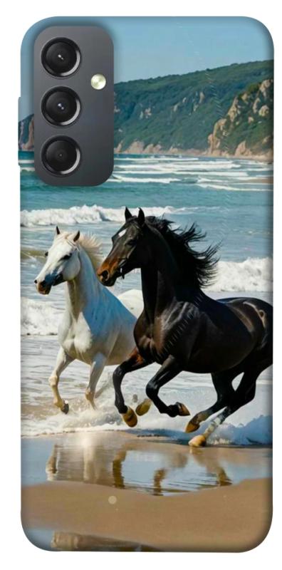 Чехол itsPrint Beach Horses для Samsung Galaxy A24 4G, животные, купить оптом с доставкой