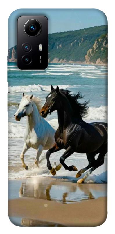 Чехол itsPrint Beach Horses для Xiaomi Redmi Note 12S, животные, купить оптом с доставкой