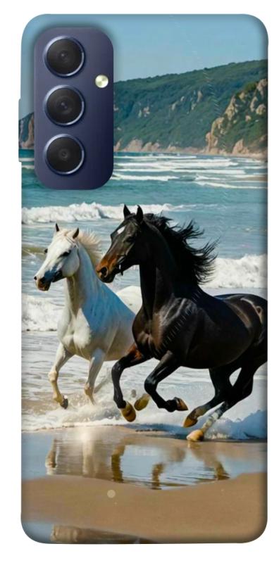 Чехол itsPrint Beach Horses для Samsung Galaxy M54 5G, животные, купить оптом с доставкой