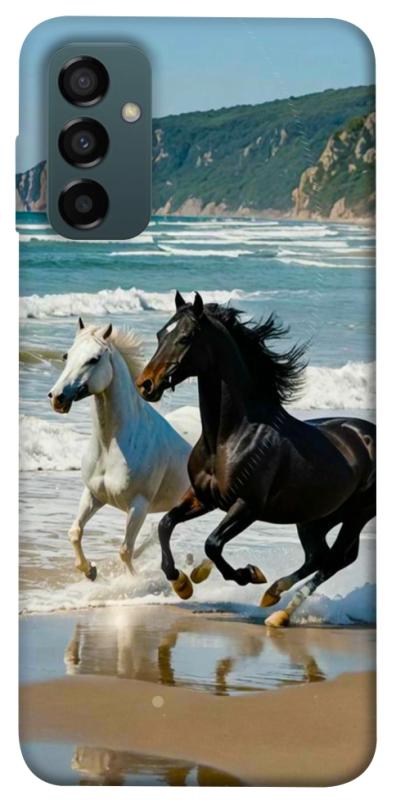 Чехол itsPrint Beach Horses для Samsung Galaxy M34 5G, животные, купить оптом с доставкой