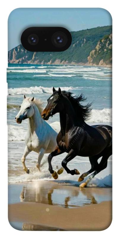 Чехол itsPrint Beach Horses для Google Pixel 8, животные, купить оптом с доставкой