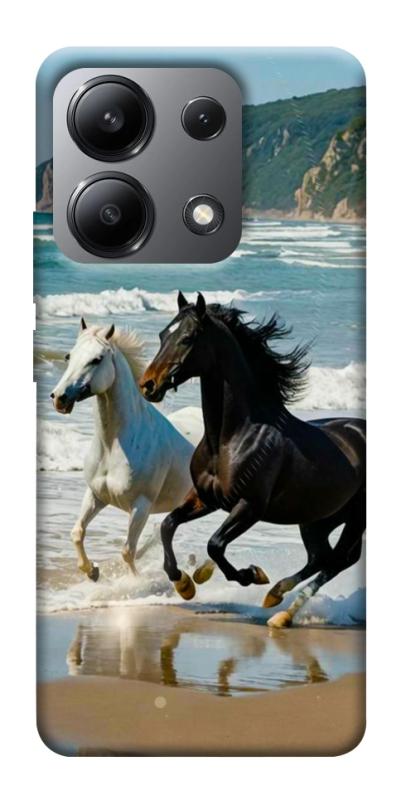 Чехол itsPrint Beach Horses для Xiaomi Redmi Note 13 4G, животные, купить оптом с доставкой