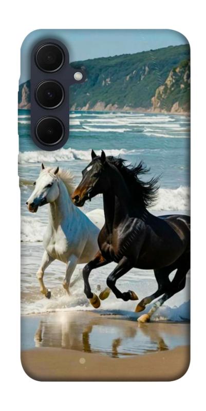 Чехол itsPrint Beach Horses для Samsung Galaxy A35, животные, купить оптом с доставкой