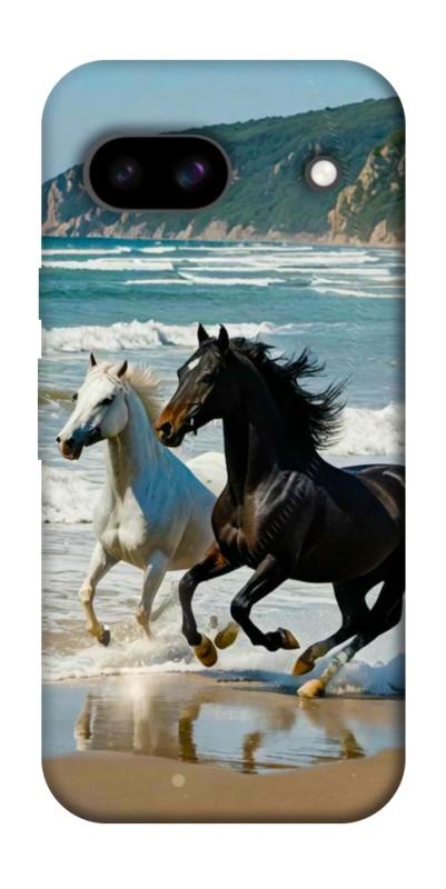 Чехол itsPrint Beach Horses для Google Pixel 8a, животные, купить оптом с доставкой