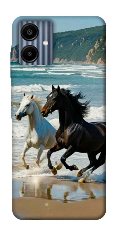 Чехол itsPrint Beach Horses для Samsung Galaxy A06, животные, купить оптом с доставкой