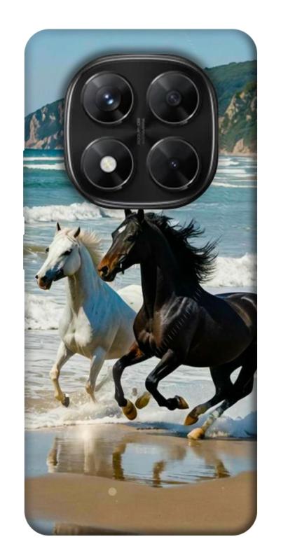 Чехол itsPrint Beach Horses для Xiaomi Redmi Note 14 Pro 5G, животные, купить оптом с доставкой