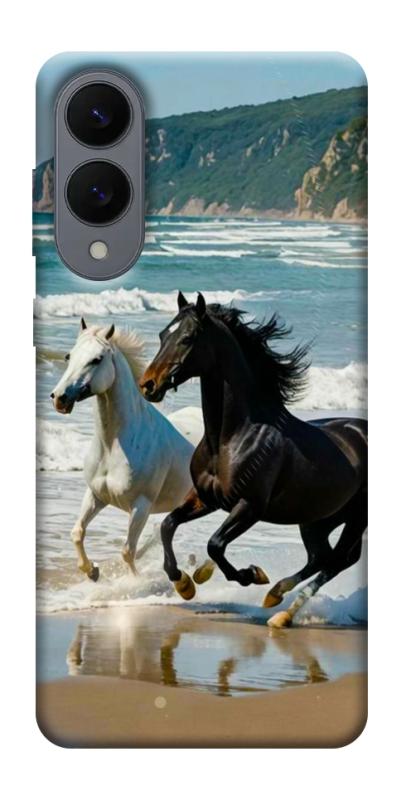 Чехол itsPrint Beach Horses для Samsung Galaxy S25 Edge, животные, купить оптом с доставкой