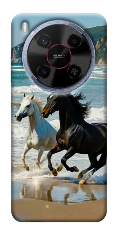 Чехол itsPrint Beach Horses для ZTE Nubia V70 Max, животные, купить оптом с доставкой