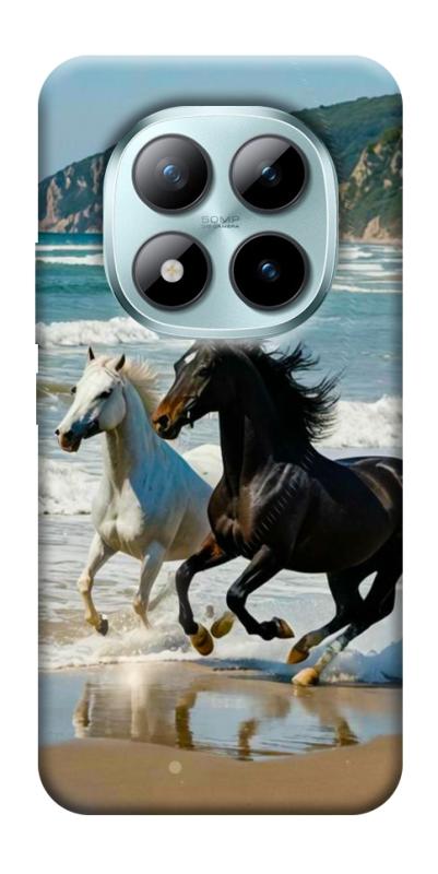 Чехол itsPrint Beach Horses для Xiaomi Redmi Note 15 Pro+ 5G, животные, купить оптом с доставкой