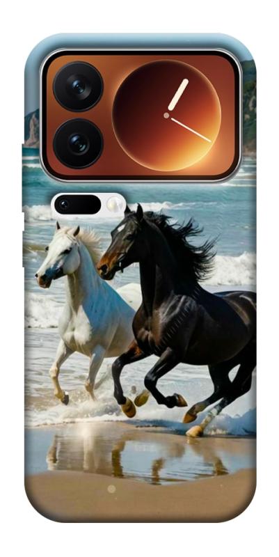 Чехол itsPrint Beach Horses для Xiaomi 17 Pro Max, животные, купить оптом с доставкой
