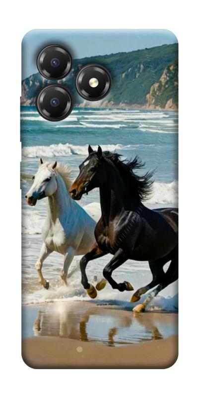 Чохол itsPrint Beach Horses для ZTE Blade A36, тварини, купити оптом з доставкою