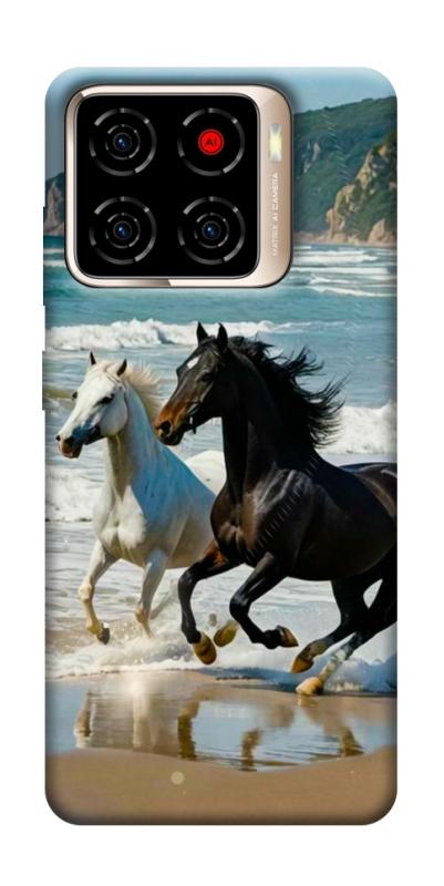 Чехол itsPrint Beach Horses для ZTE Blade A56, животные, купить оптом с доставкой