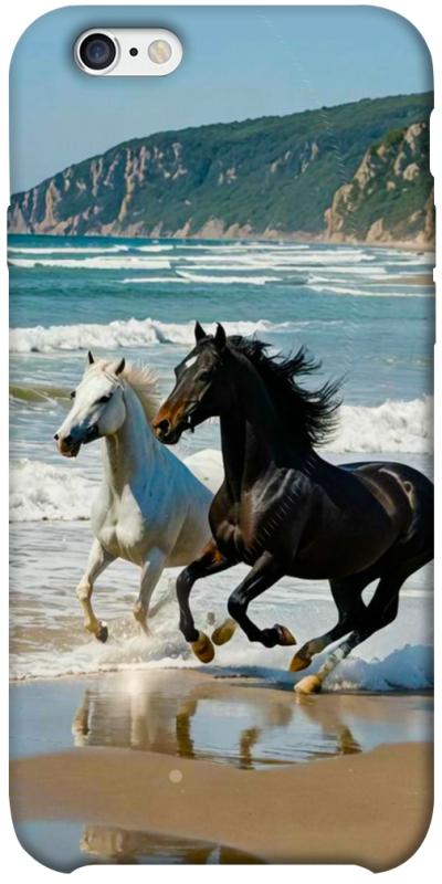 Чехол itsPrint Beach Horses для Apple iPhone 6/6s plus (5.5"), животные, купить оптом с доставкой