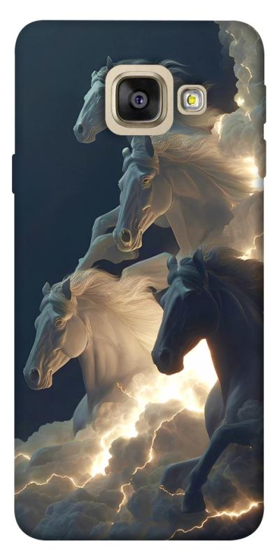 Чехол itsPrint Cloud Horses для Samsung A520 Galaxy A5 (2017), животные, купить оптом с доставкой