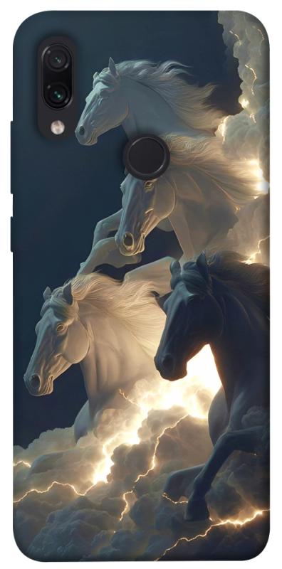 Чехол itsPrint Cloud Horses для Xiaomi Redmi Note 7 / Note 7 Pro / Note 7s, животные, купить оптом с доставкой