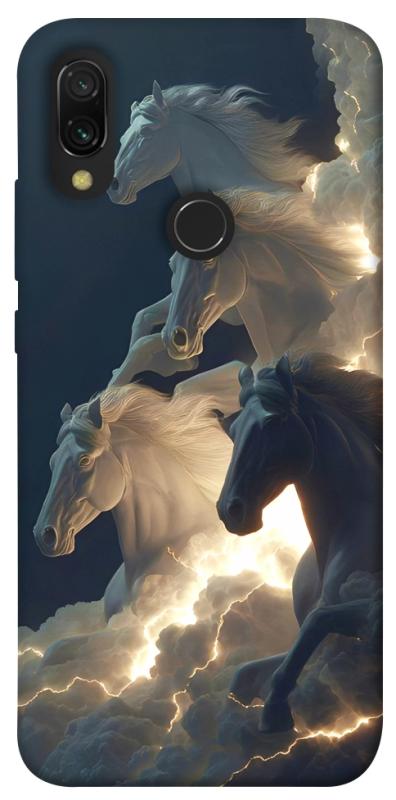 Чехол itsPrint Cloud Horses для Xiaomi Redmi 7, животные, купить оптом с доставкой