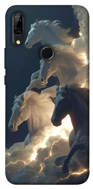 Чехол itsPrint Cloud Horses для Huawei P Smart Z, животные, купить оптом с доставкой