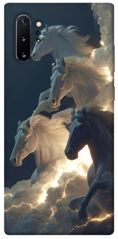 Чехол itsPrint Cloud Horses для Samsung Galaxy Note 10 Plus, животные, купить оптом с доставкой